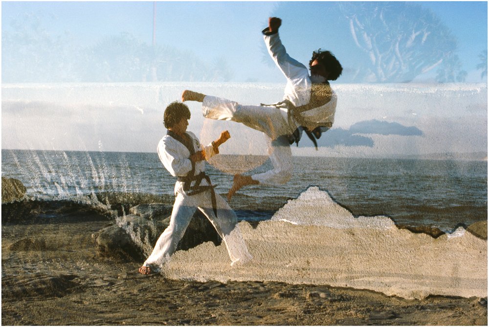 The Family Acid Karate Combat in La Jolla, December 1980 Archival pigment ink prints 20 x 24"    Edition of 8