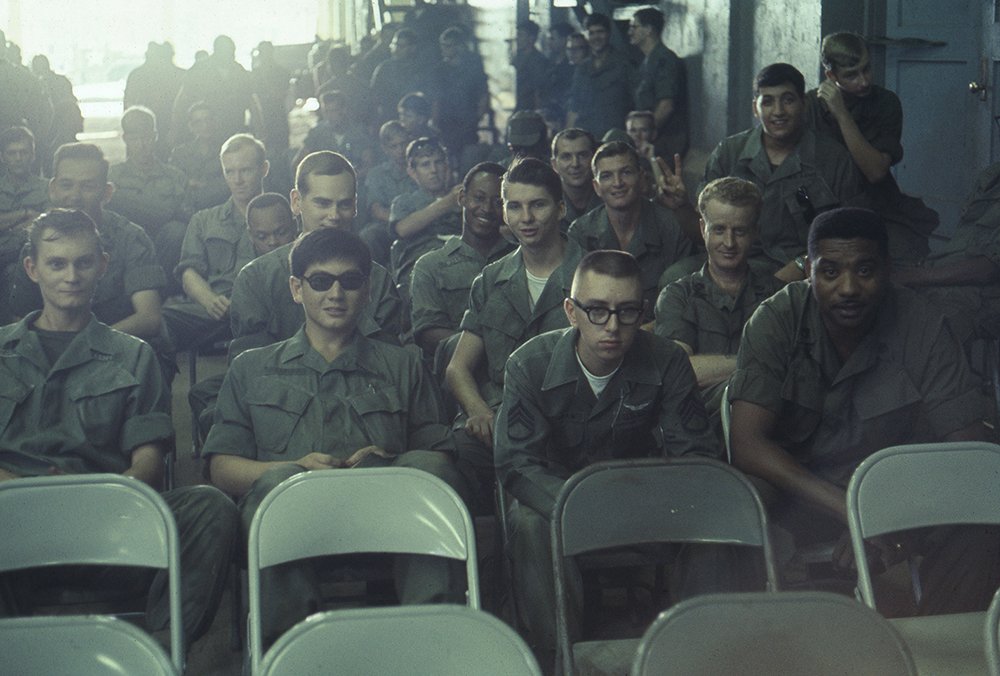 The Family Acid Psyops HQ Meeting, Saigon, Vietnam, June 1969 Archival pigment ink prints 20 x 24"    Edition of 8