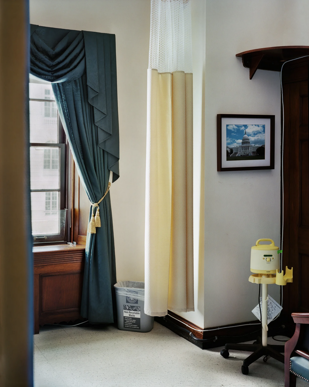 Corinne May Botz, Longworth House Office Building for Milk Factory series