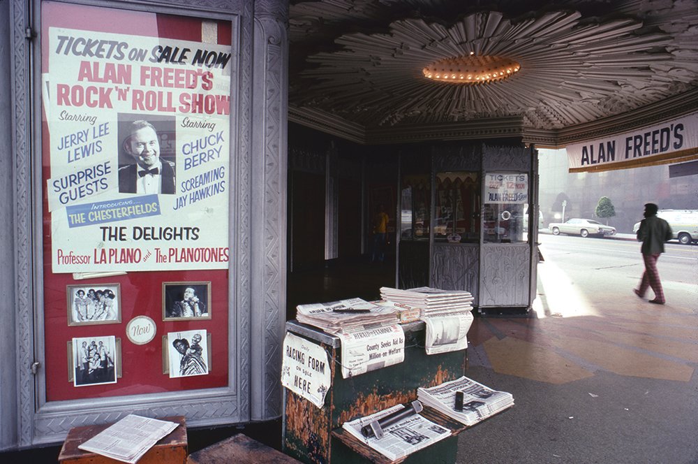 The Family Acid On the Set of American Hot Wax at the Wiltern, LA, CA, December 1977 Archival pigment ink prints 20 x 24"    Edition of 8