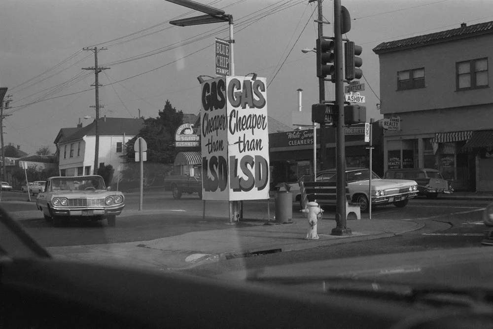The Family Acid Berkeley, CA on the way to Altamont, December 6th, 1969 Archival pigment ink prints 20 x 24"    Edition of 8
