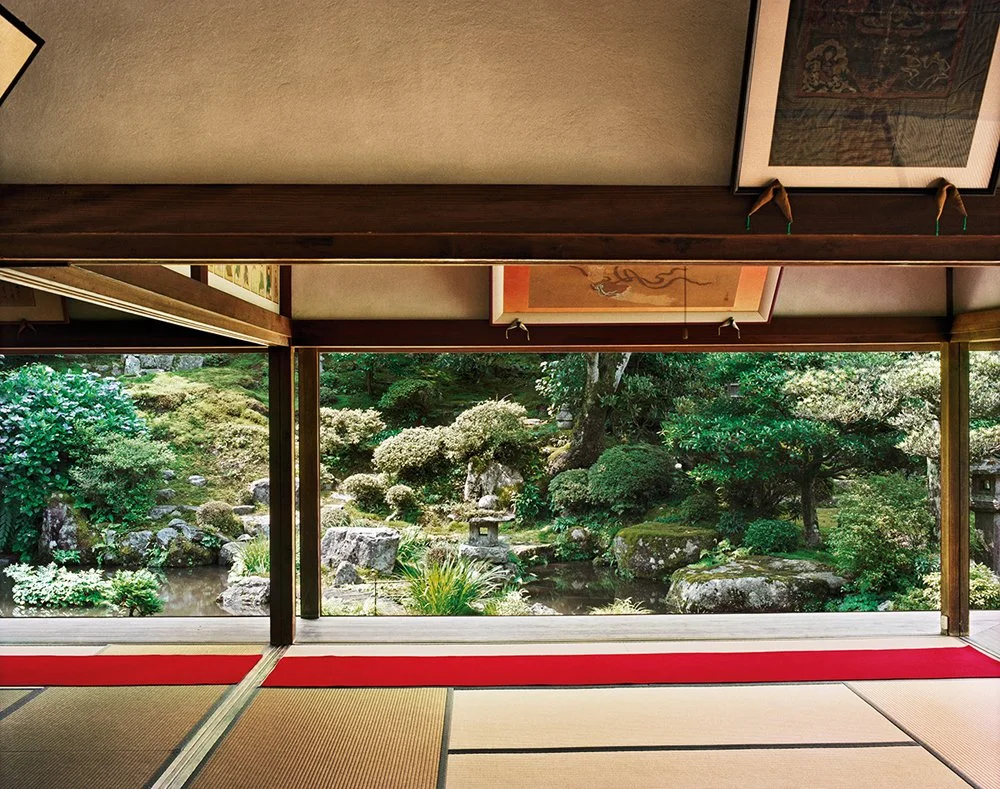 Jacqueline Hassink Jikkō-in 1, Northeast Kyoto, 29 June 2004 (9:30–10:30) Chromogenic prints41 x 51", 50 x 63", and 63 x 79"   Shared edition of 7