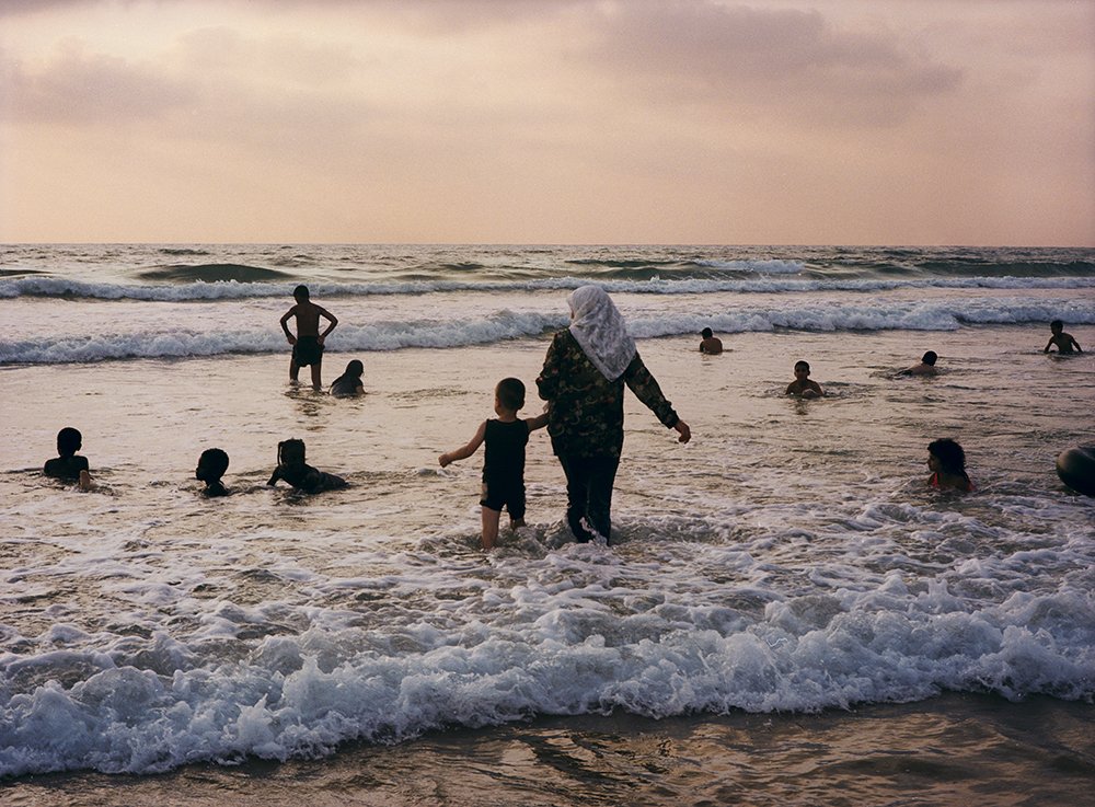 Gillian Laub Alma Beach, Tel Aviv, Isreal, July, 2002 Chromogenic prints 20 x 24"    Edition of 8 30 x 40"    Edition of 5 40 x 50"    Edition of 3