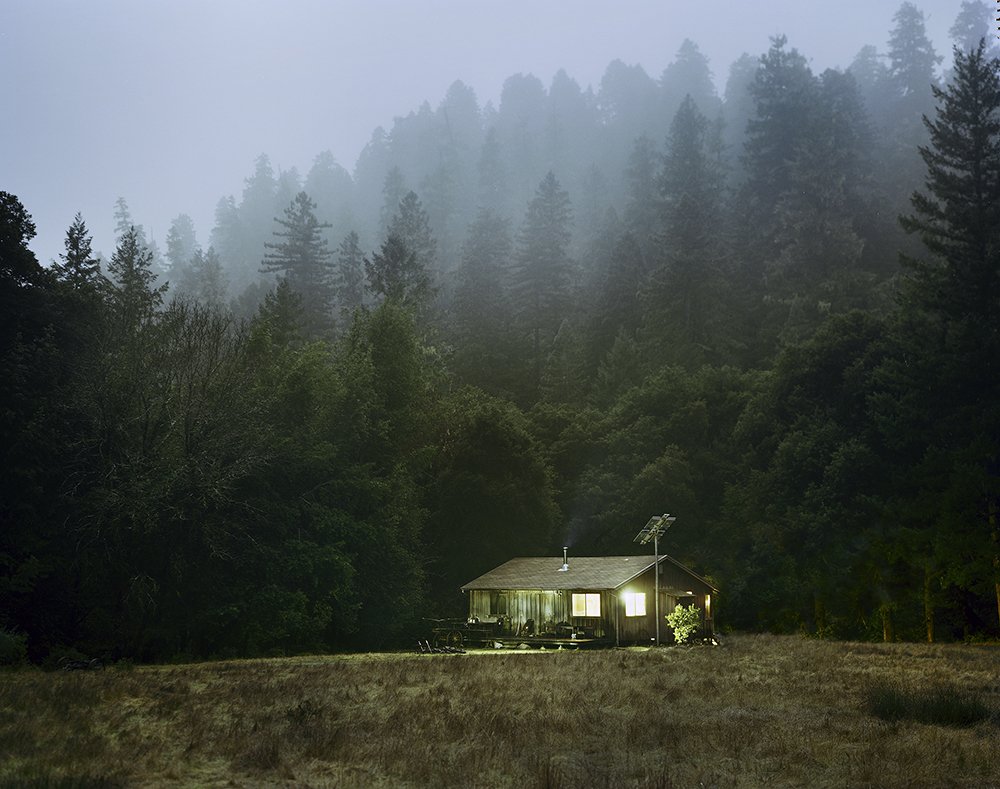 Christopher Woodcock Wilderness Lodge, Angelo Coast Range Reserve, 2013 Digital C-Prints 40 x 50" Edition of 6