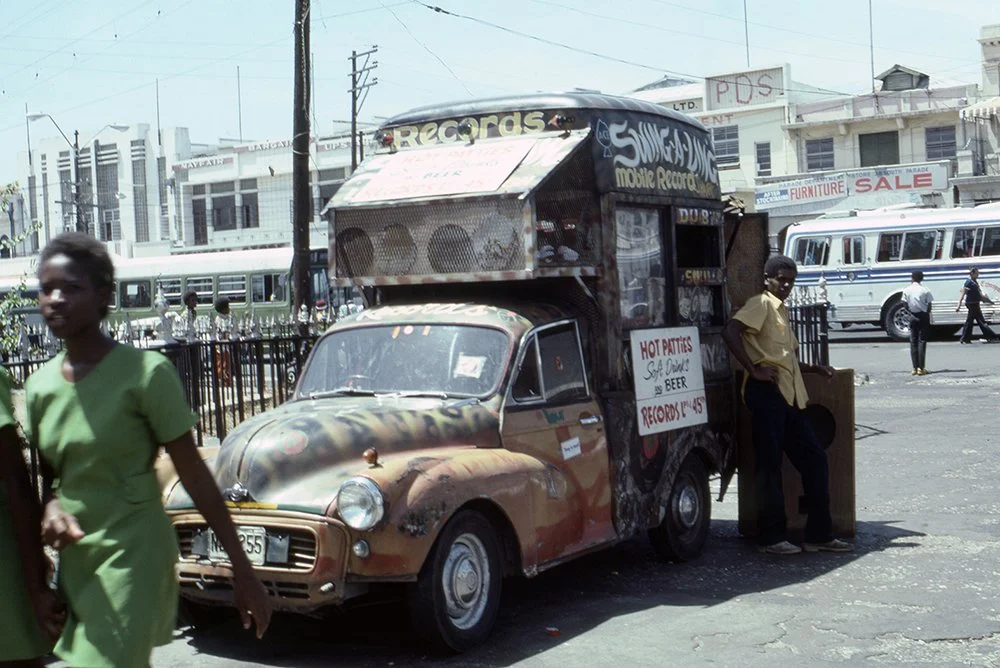 The Family Acid Swing-a-Ling Mobile Record Shack, Jamaica, June 1976 Archival pigment ink prints 20 x 24"    Edition of 8