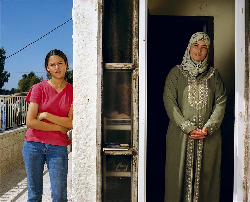 Gillian Laub Masadi with her daughter, Fureidis, Isreal, July 2002 Chromogenic prints 20 x 24"    Edition of 8 30 x 40"    Edition of 5 40 x 50"    Edition of 3