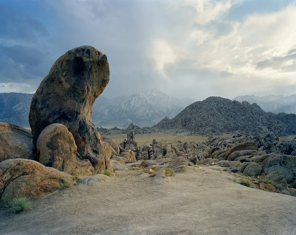 Doug Hall Gene Autry Rock, The Alabama Hills, California, 2002 Archival pigment print 48 x 60.5”    Edition of 6