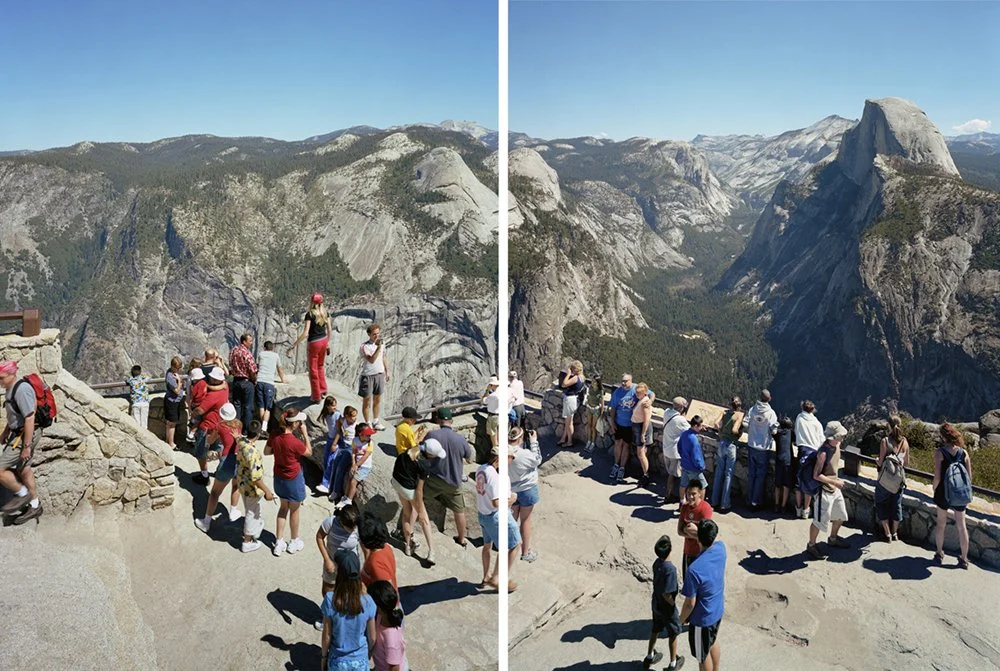 Doug Hall Glacier Point, 2003 Archival pigment ink prints 68 x 50” (Each panel)    Edition of 6