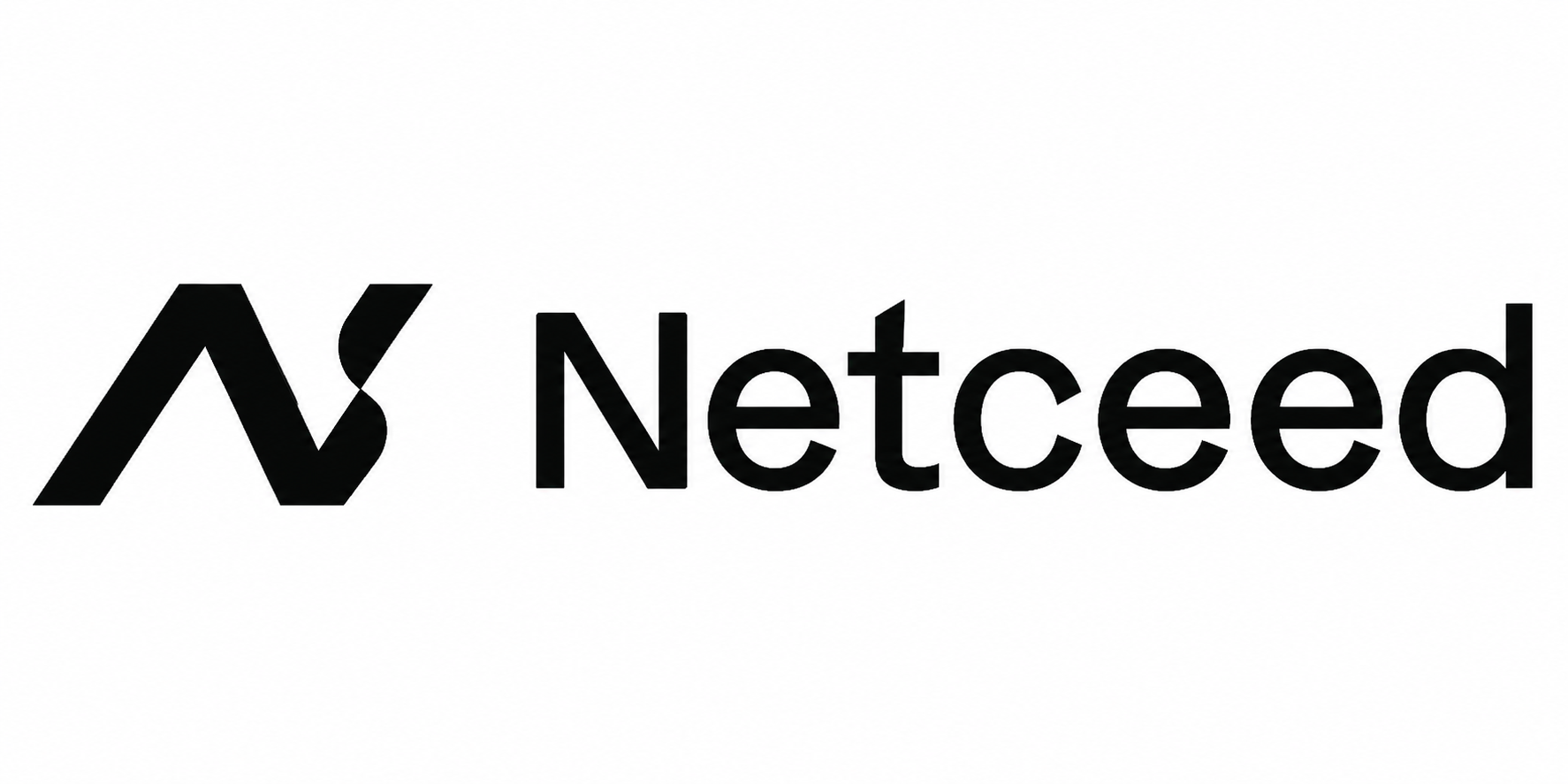 Neteed logo with stylized black 'N' and the text 'Neteed' in black