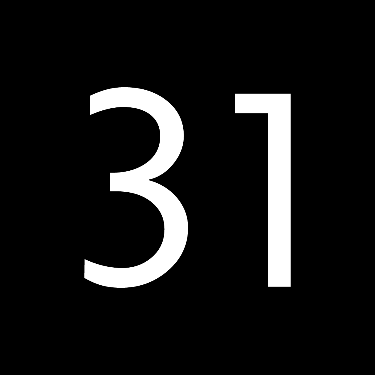 Black background with Interior 31 logo