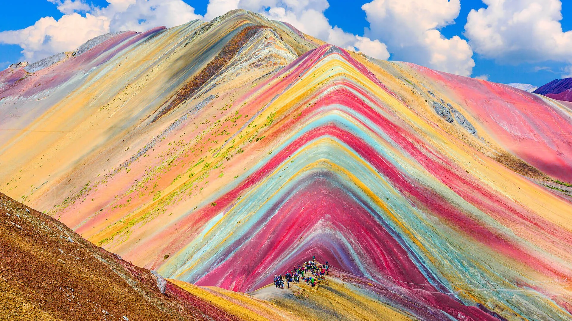the Rainbow Mountain
