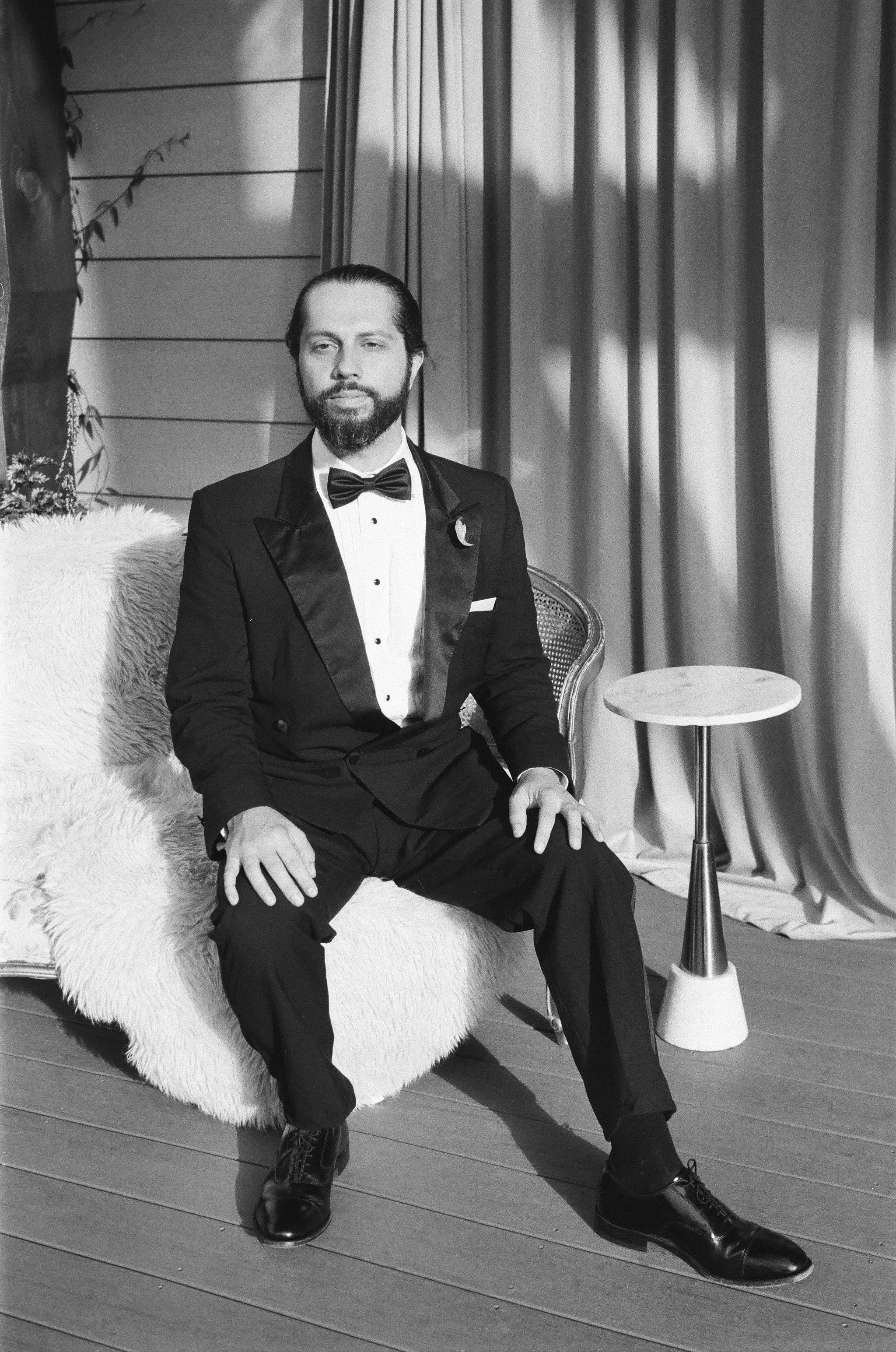 Film wedding image at Haiku, Asheville