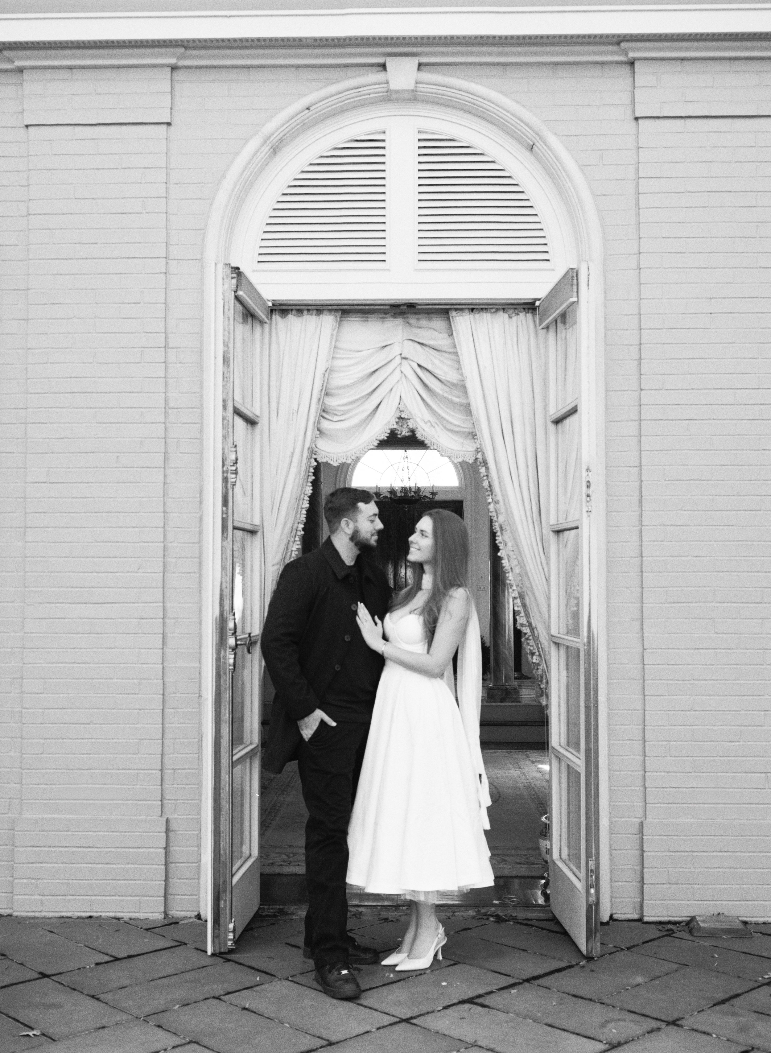 Charlotte wedding photography on film 