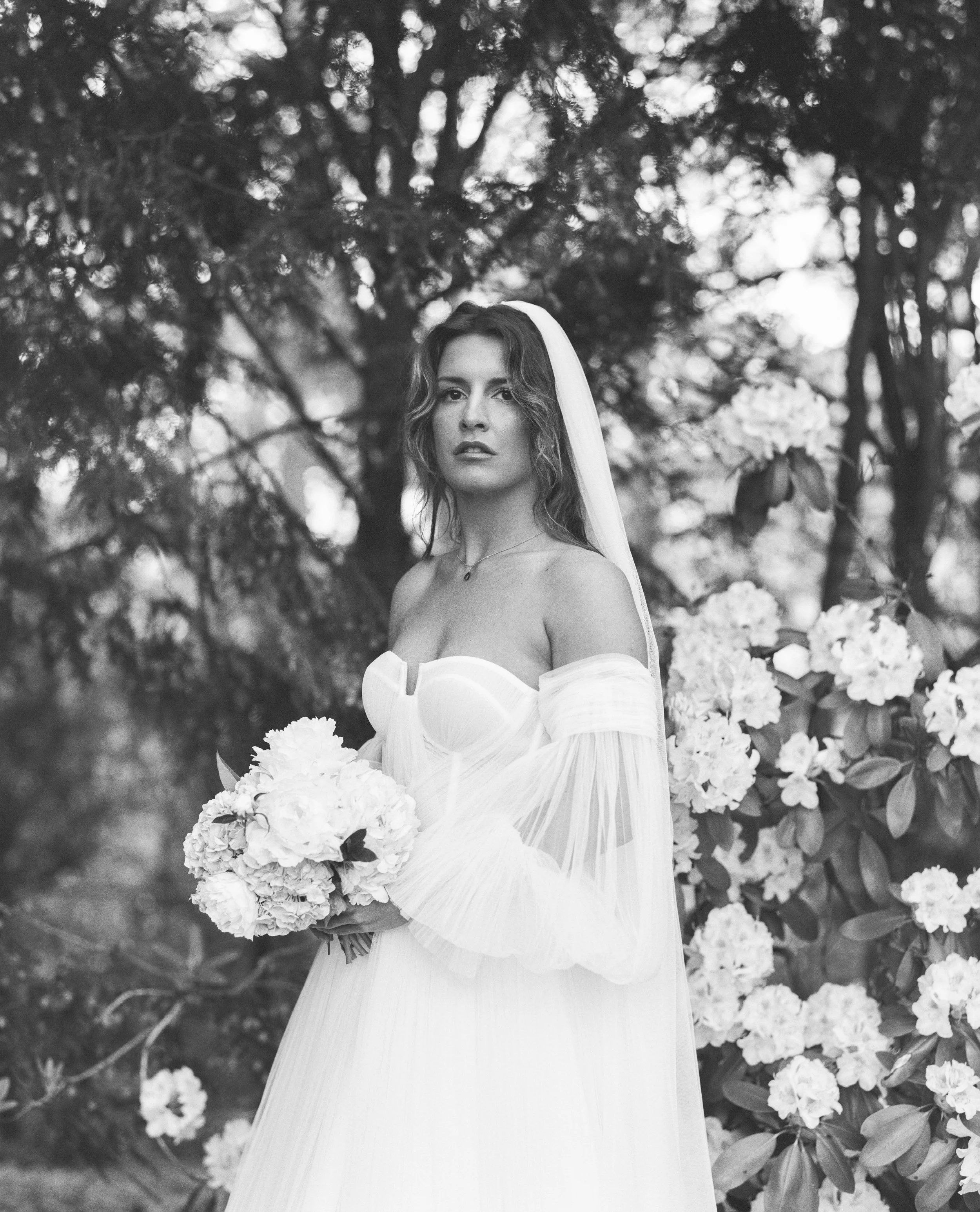 Bridal photography on film