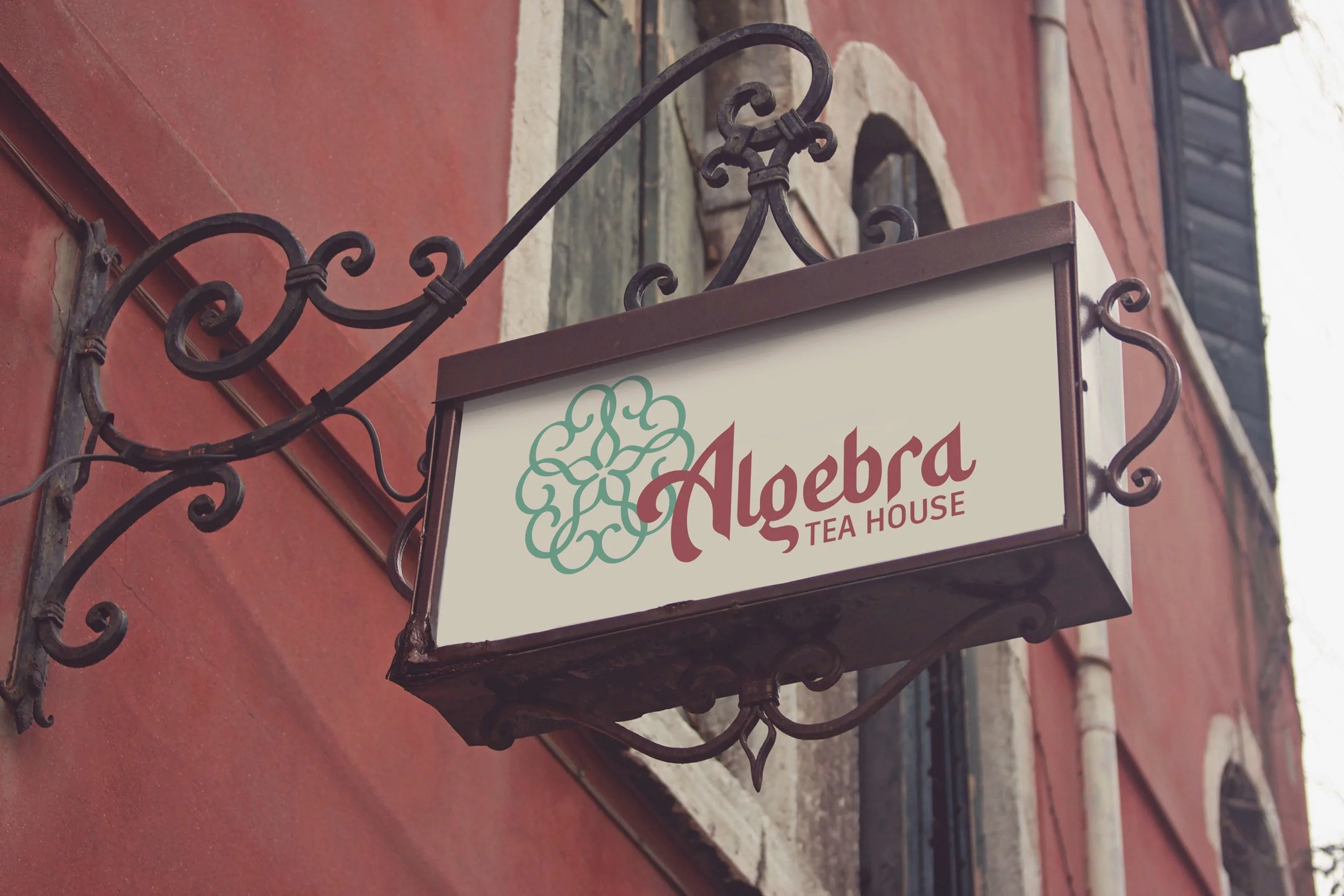 Algebra Tea House Identity Design