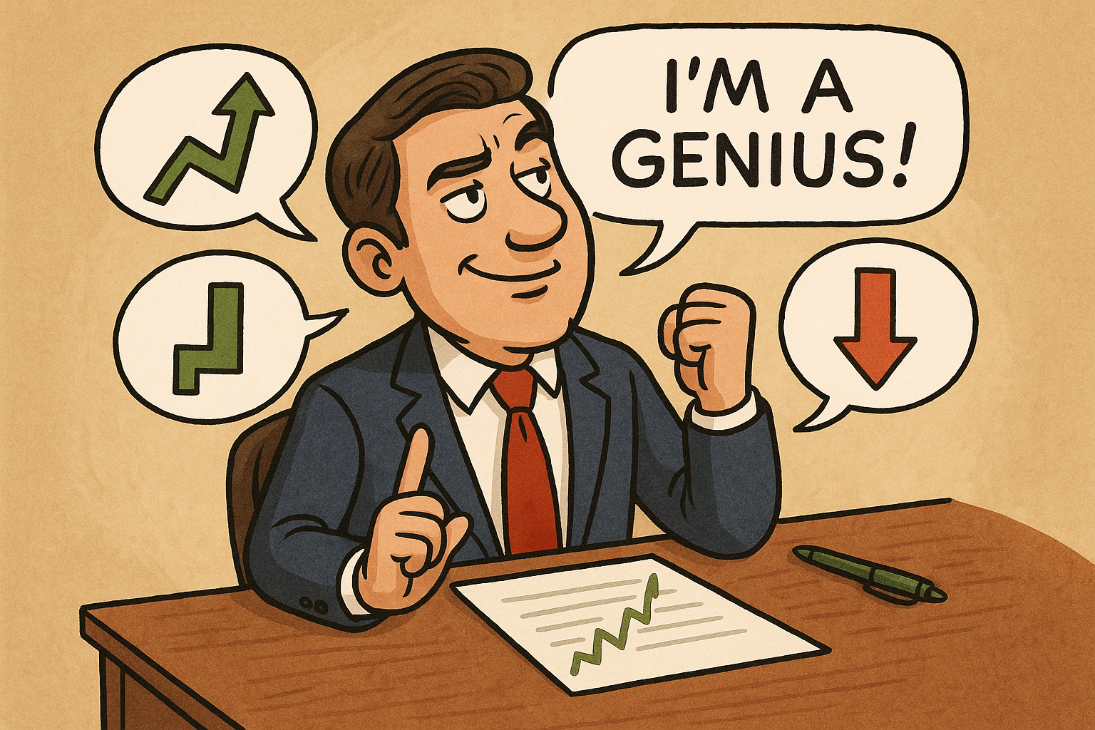 Der Investor und die selbstwertdienliche Verzerrung