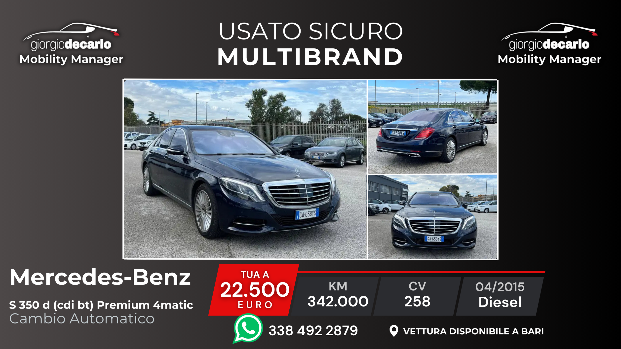 Mercedes-Benz s 350 d