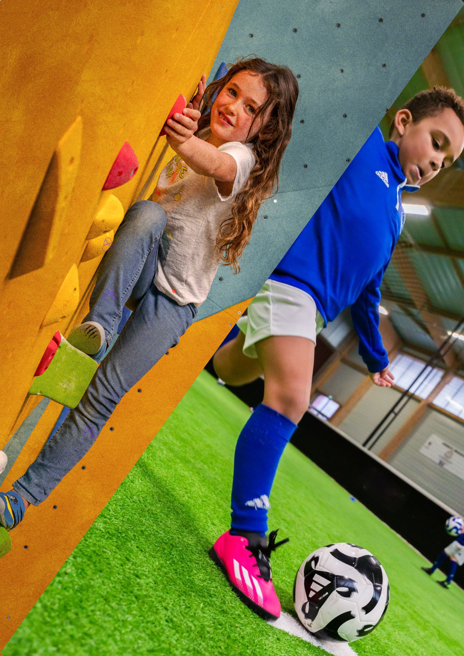 Anniversaire Foot et Escalade Impact Stadium