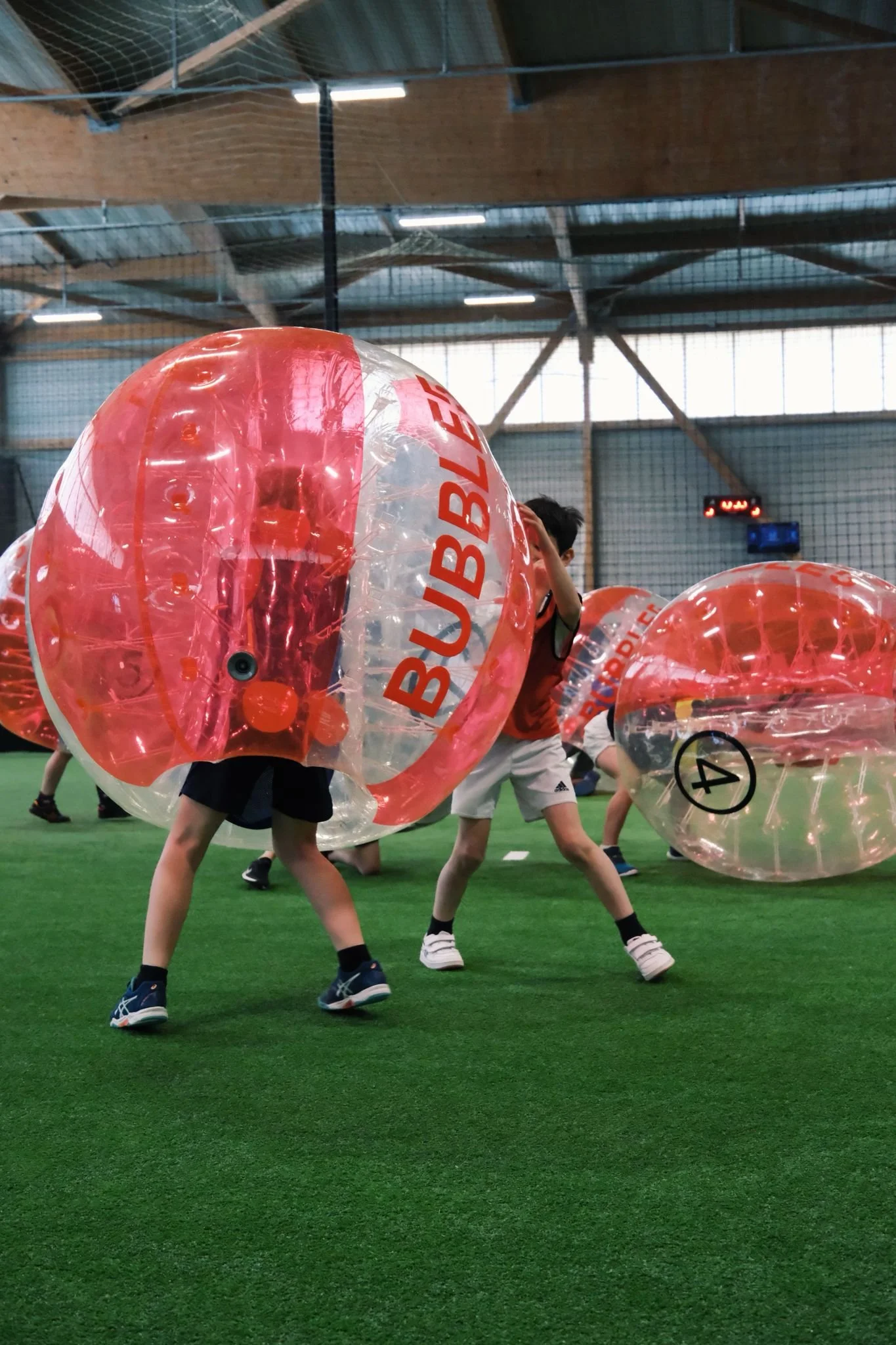 Anniversaire Bubble Foot Impact Stadium