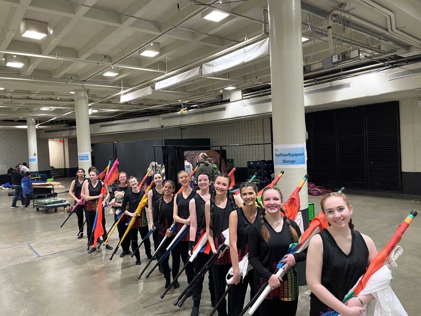 @lvhs.guard ready for AIA Championships!!!
