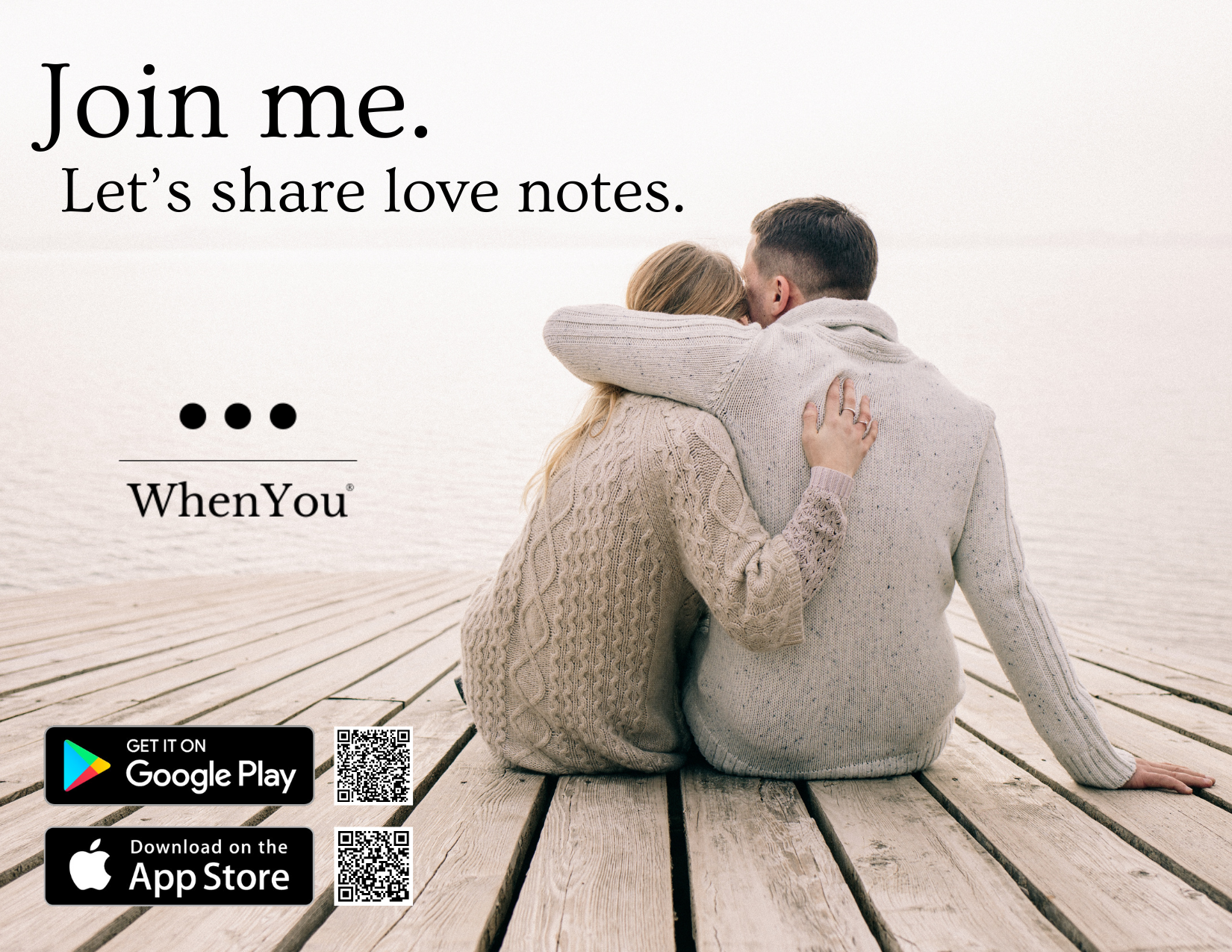 romantic couple on a dock gift card