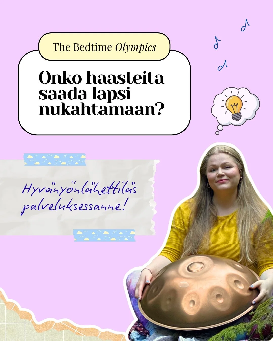 🙋🏼&zwj;♀️ Jos sun tai lapsiesi on vaikeuksia rauhoittua ja saada unen p&auml;&auml;st&auml; kiinni, niin t&auml;m&auml;n luettuasi s&auml; todenn&auml;k&ouml;isesti haluat alkaa hy&ouml;dynt&auml;m&auml;&auml;n hoitavaa musiikkia enemm&auml;n sun a