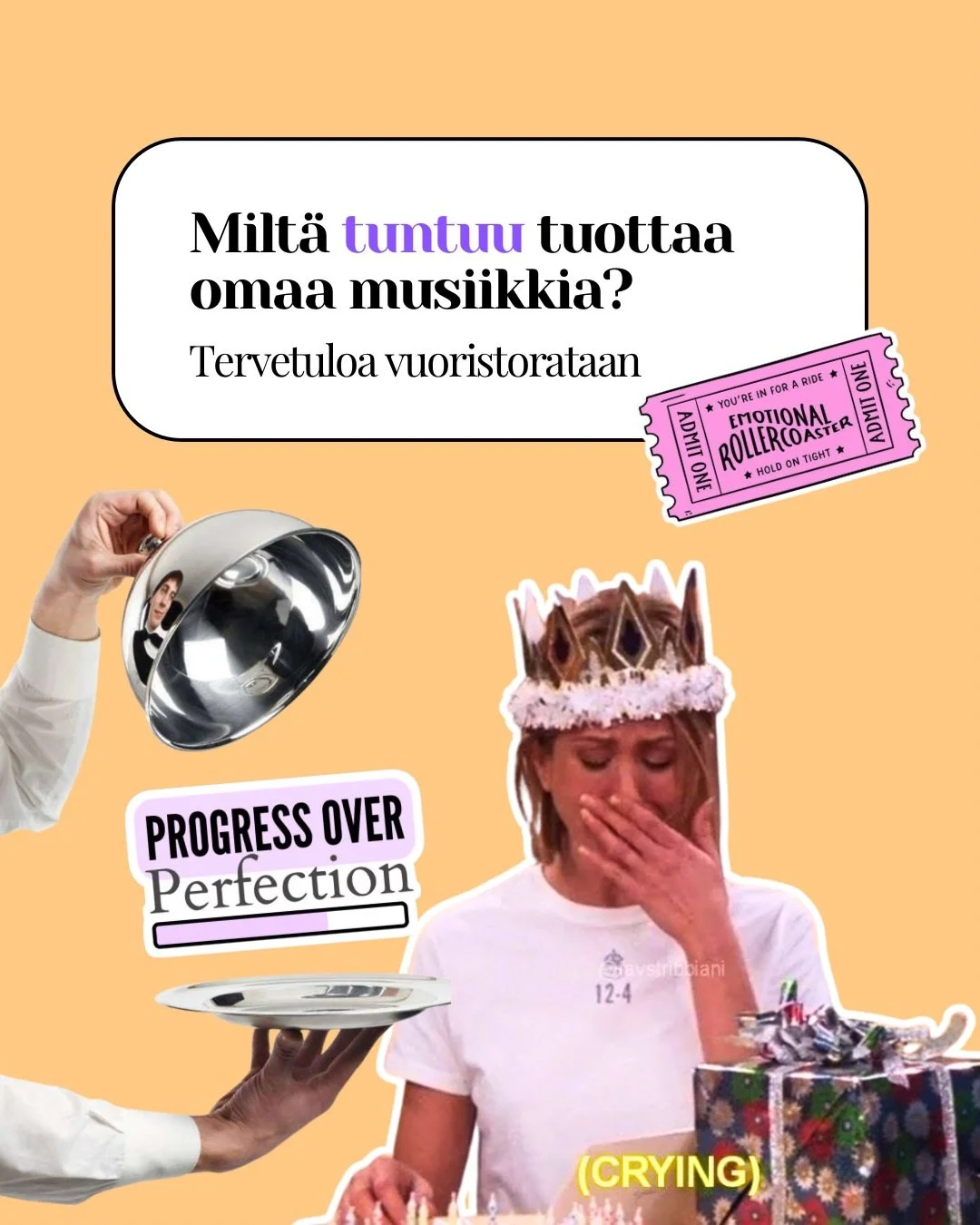 POV: Sun ei tartte en&auml;&auml; menn&auml; huvipuistoon saakka p&auml;&auml;st&auml;ksesi vuoristorataan, koska oot musiikintekij&auml; ja sun luova prosessi tarjoaa sulle kovemmat (&amp; paremmat) kyydit 😅🎟️🎢🥲

#musiikintekij&auml; #huumori #l