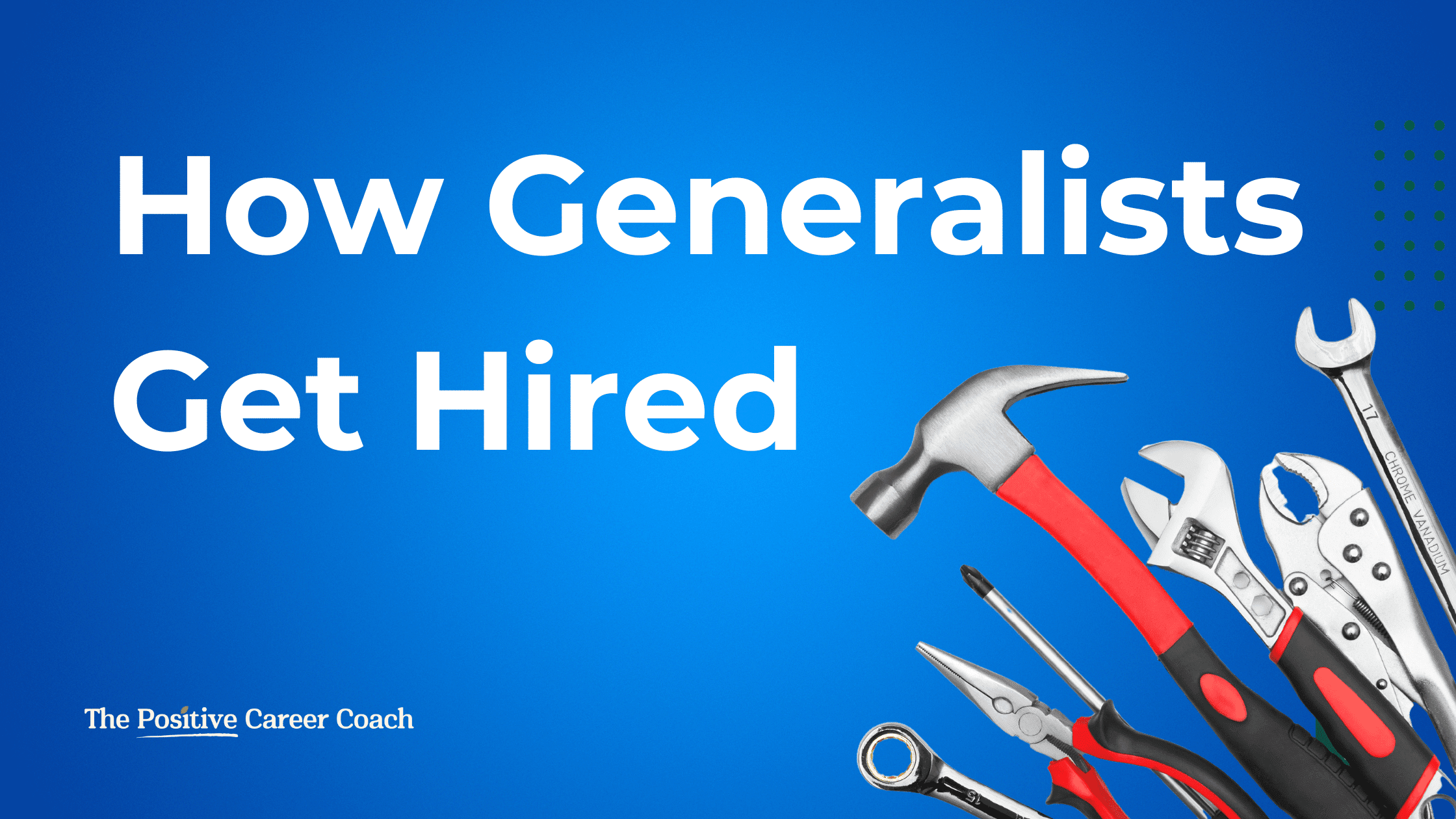 How to Build a Career in Climate Change as a Generalist