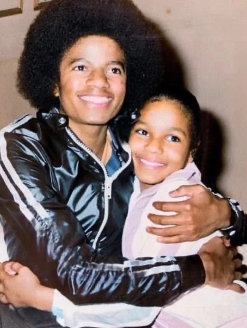Michael Jackson and Janet Jackson
