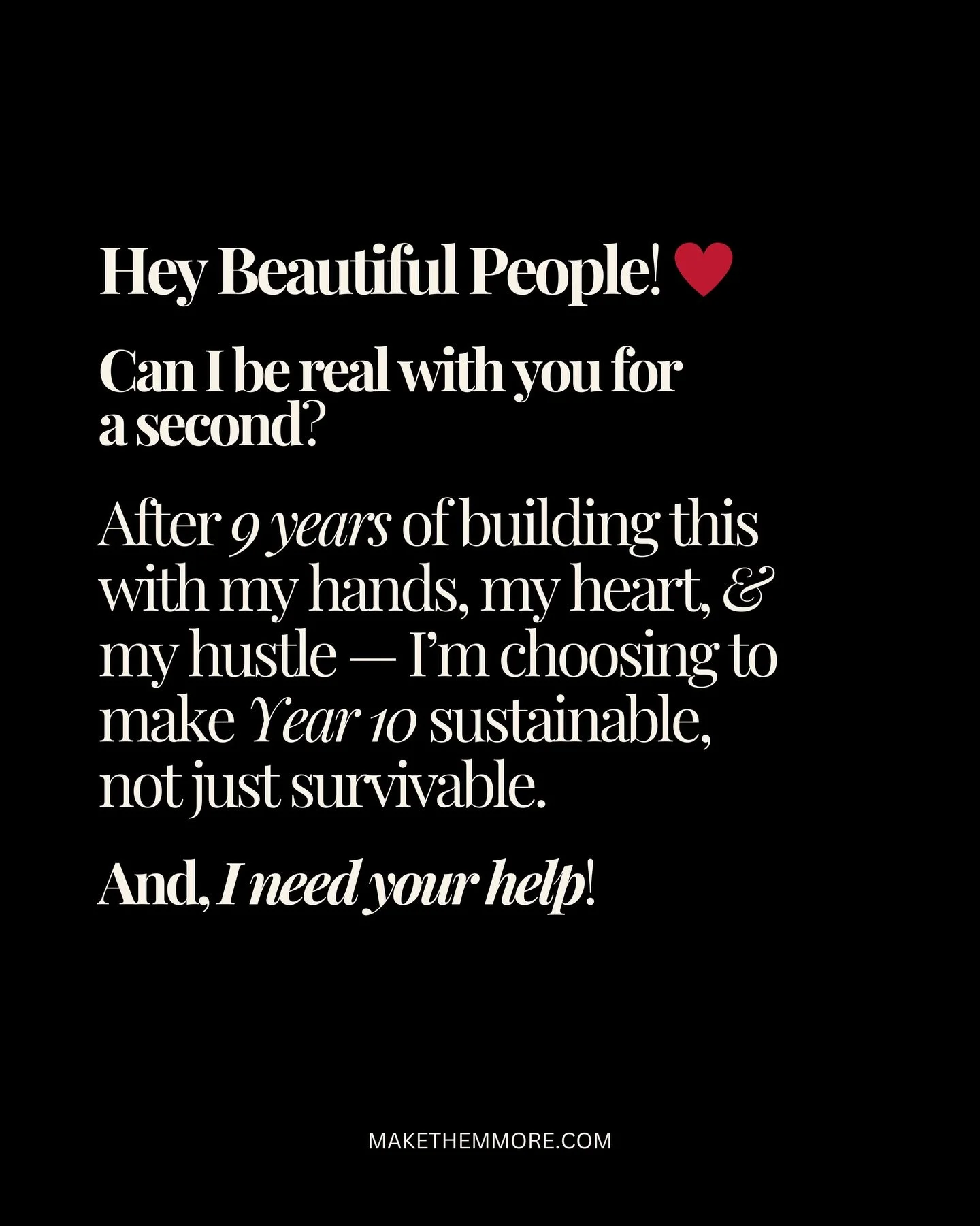 This season is calling me to be more open&mdash;so I&rsquo;m choosing to be brave. This is the first official step toward upgrading to my dream, luxury professional makeup artist kit as part of my Year 10 rebrand. 🌹

I was literally about to post th