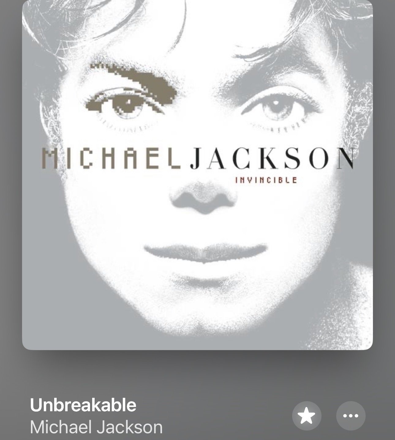 Michael Jackson - Invincible Album - Unbreakable - POP 2001