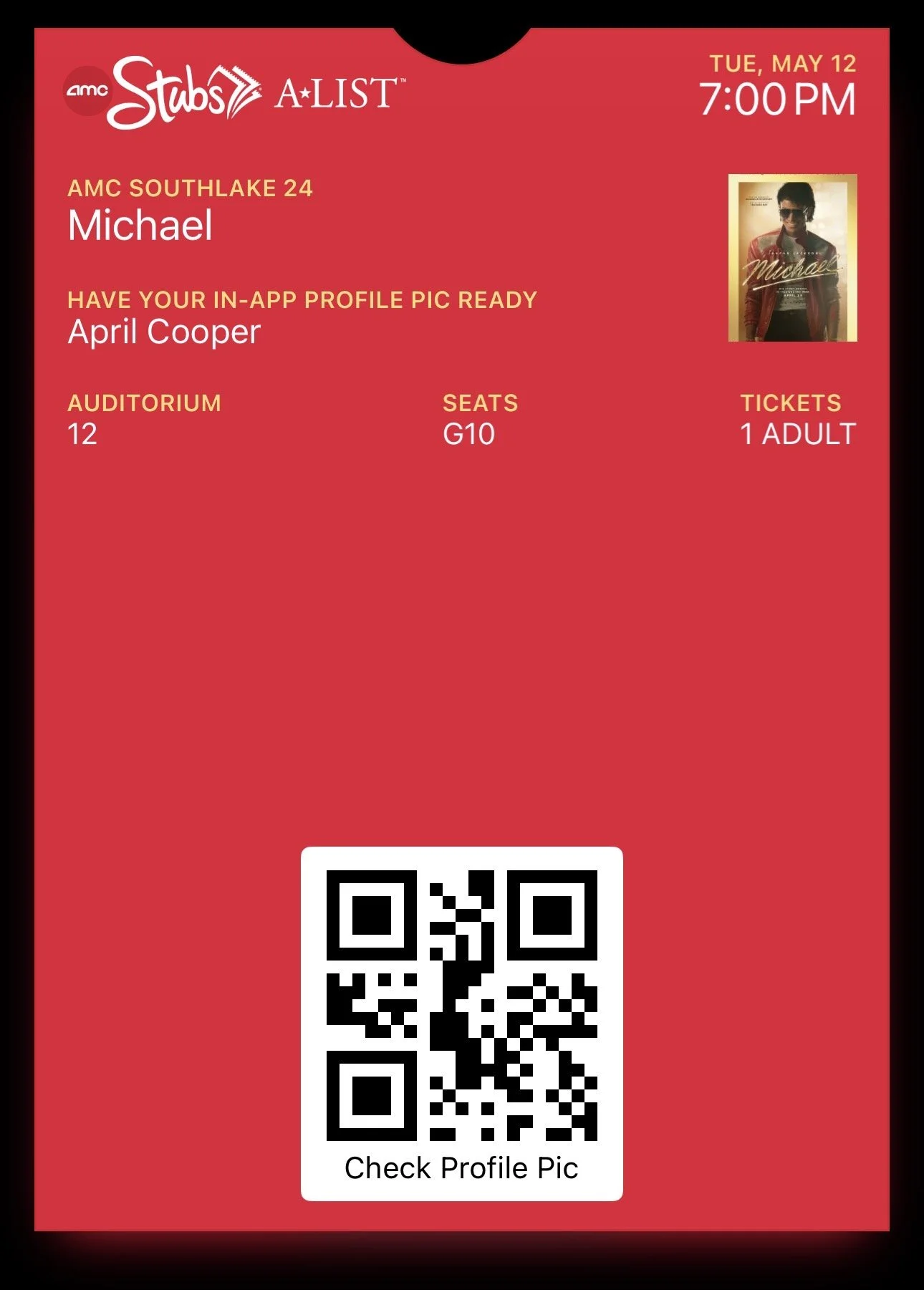Michael the Movie AMC Ticket Stub (May 12, 2026).jpg