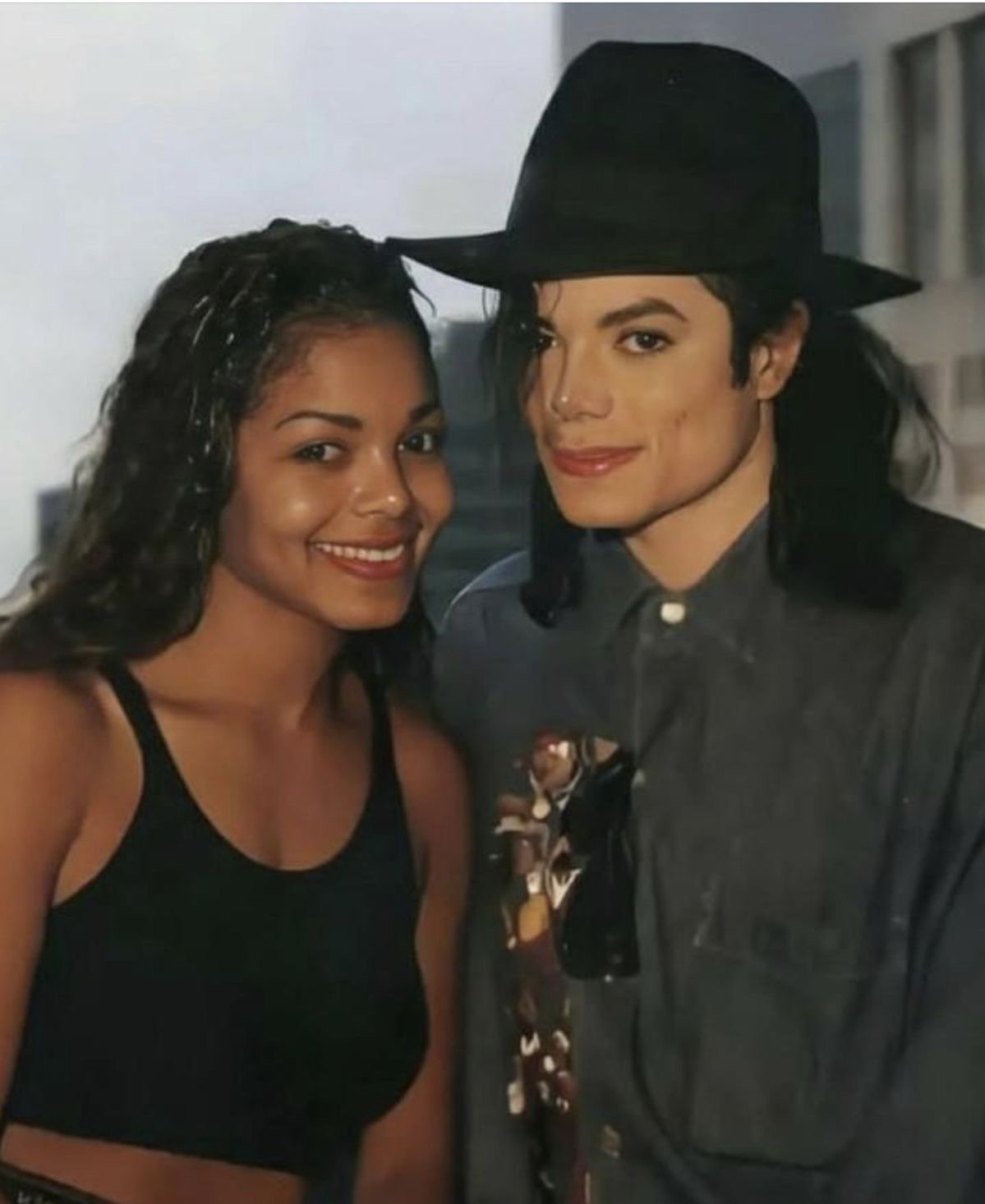 Michael Jackson and Janet Jackson