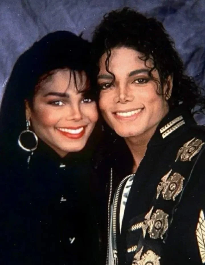 Michael Jackson and Janet Jackson