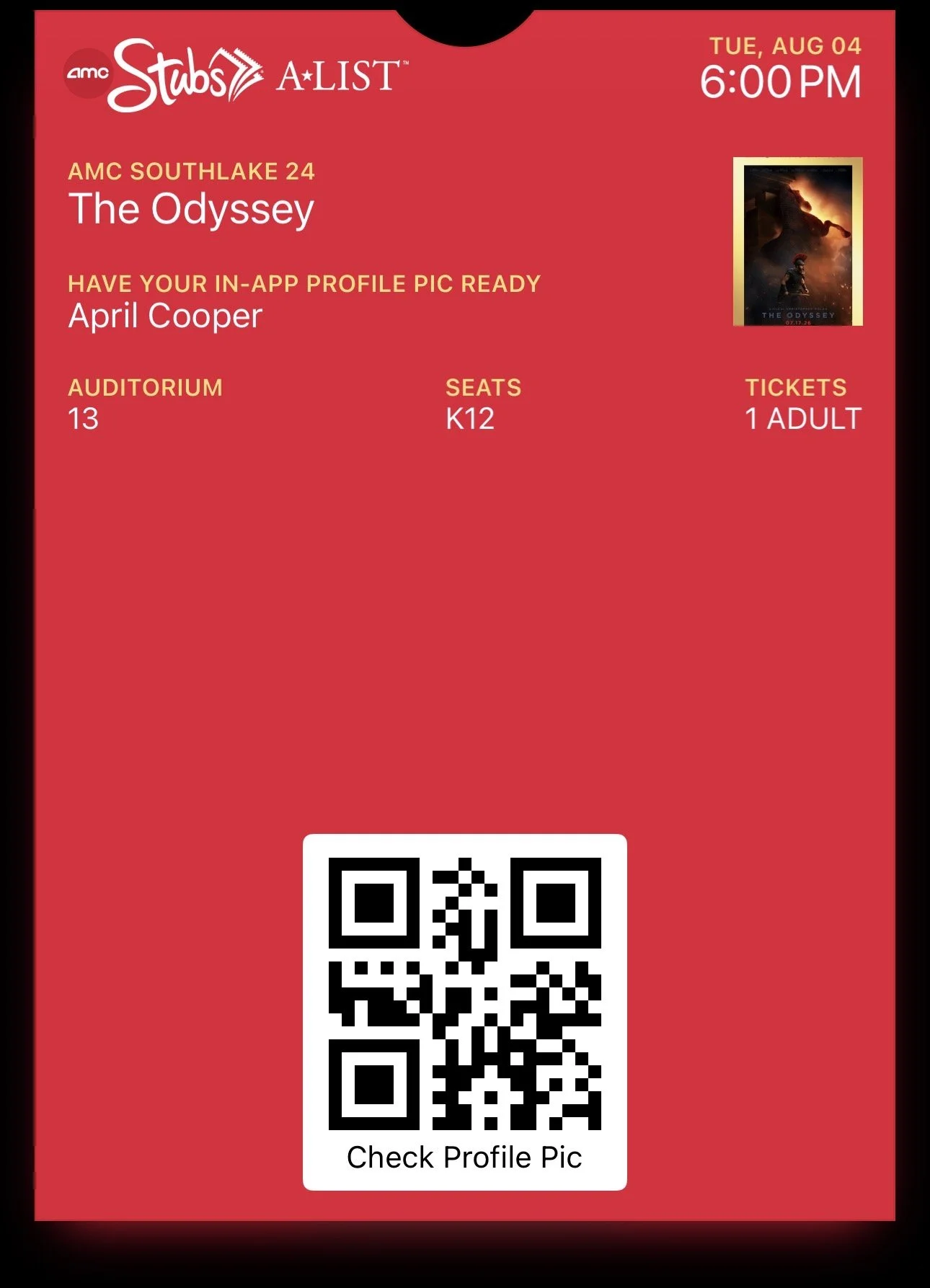 The Odyssey Standard IMAX AMC Ticket Stub (August 4, 2026).jpg