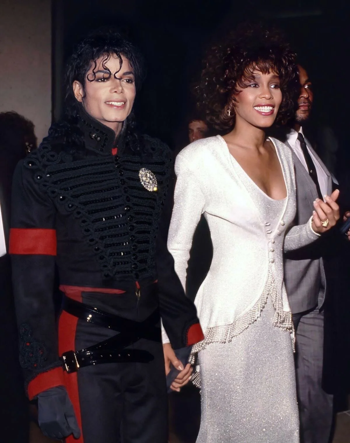 Michael Jackson and Whitney Houston