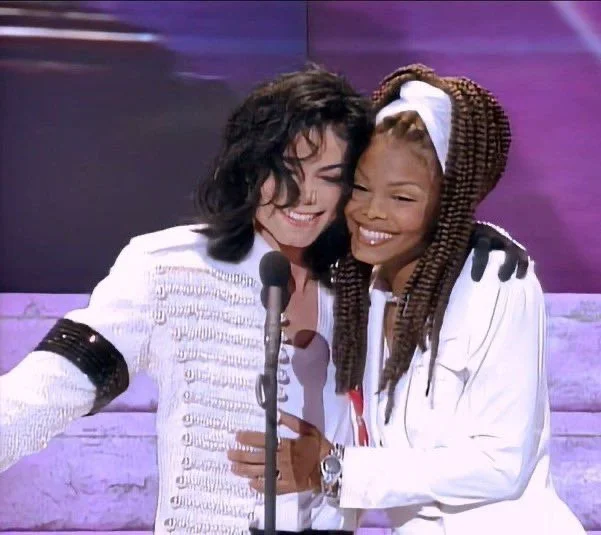 Michael Jackson and Janet Jackson