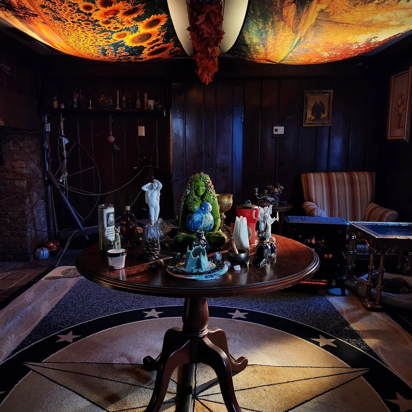 When the location is already interesting visually, the job is to enhance, not overpower.

Soft key through the window, warm backlight through another, a little fireplace fill for the wides, and a little grip finesse. 

#gaffer #gripandelectric #light