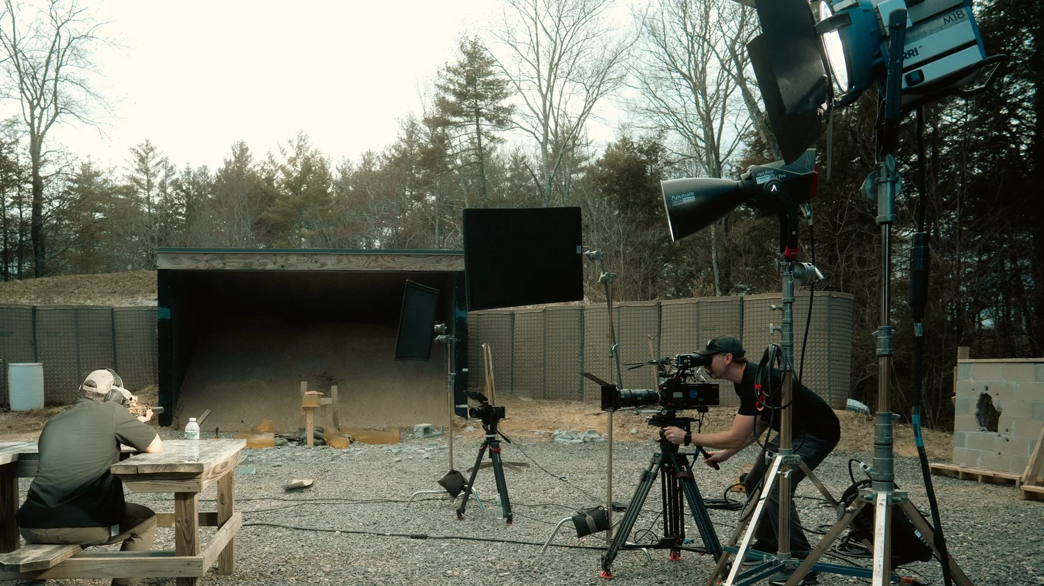 High-speed Phantom camera shoot at 9000 frames per second