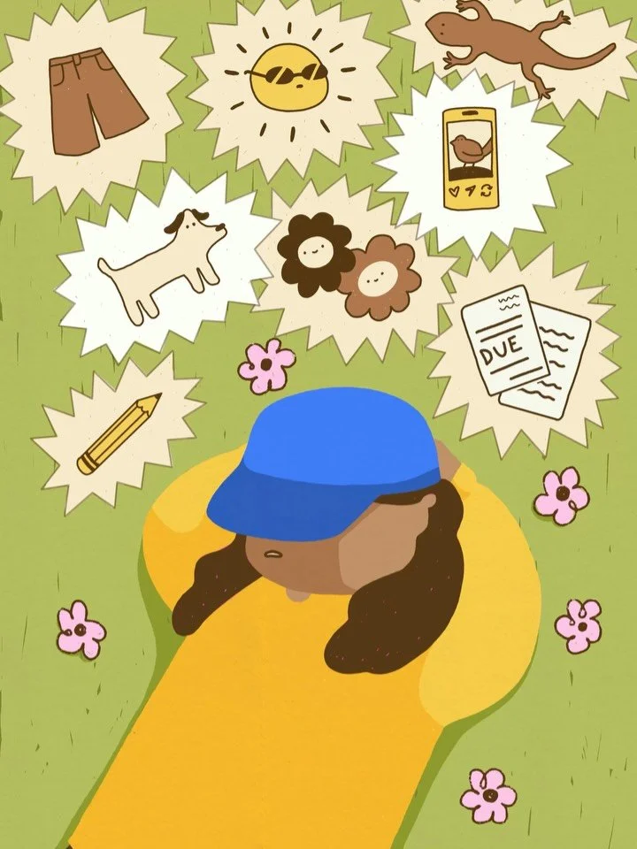 Alone with my thoughts. 100% accuracy.

I made a very basic frame by frame animation of my most recent procreate drawing 💫 This was so fun?? I&rsquo;m thinking of making more?? 

#illustration #animatedillustration #digitalart #animation #procreatea