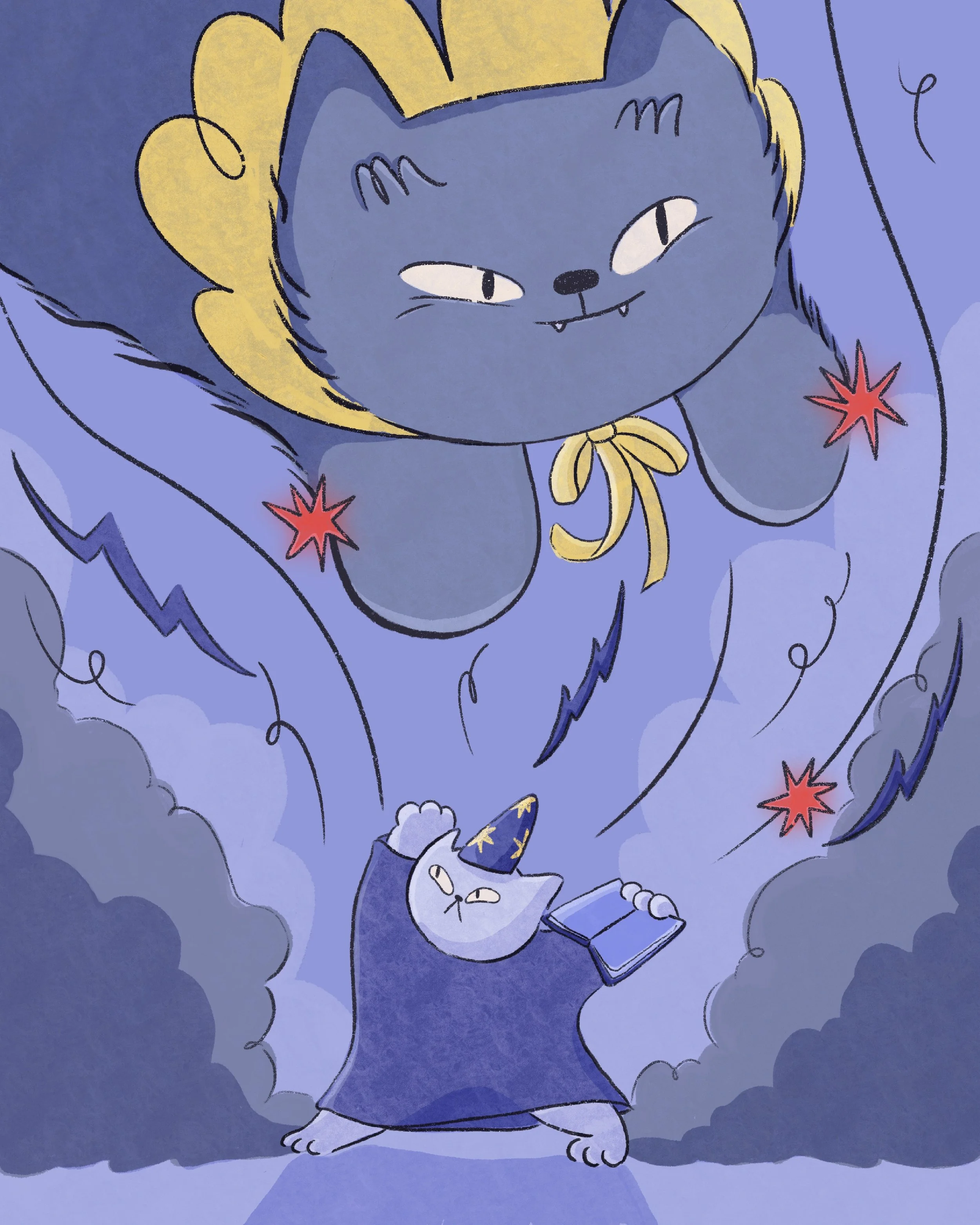 How kittens are born btw

🌟🌟🌟🌟

#wizardcat #cats #illustration
