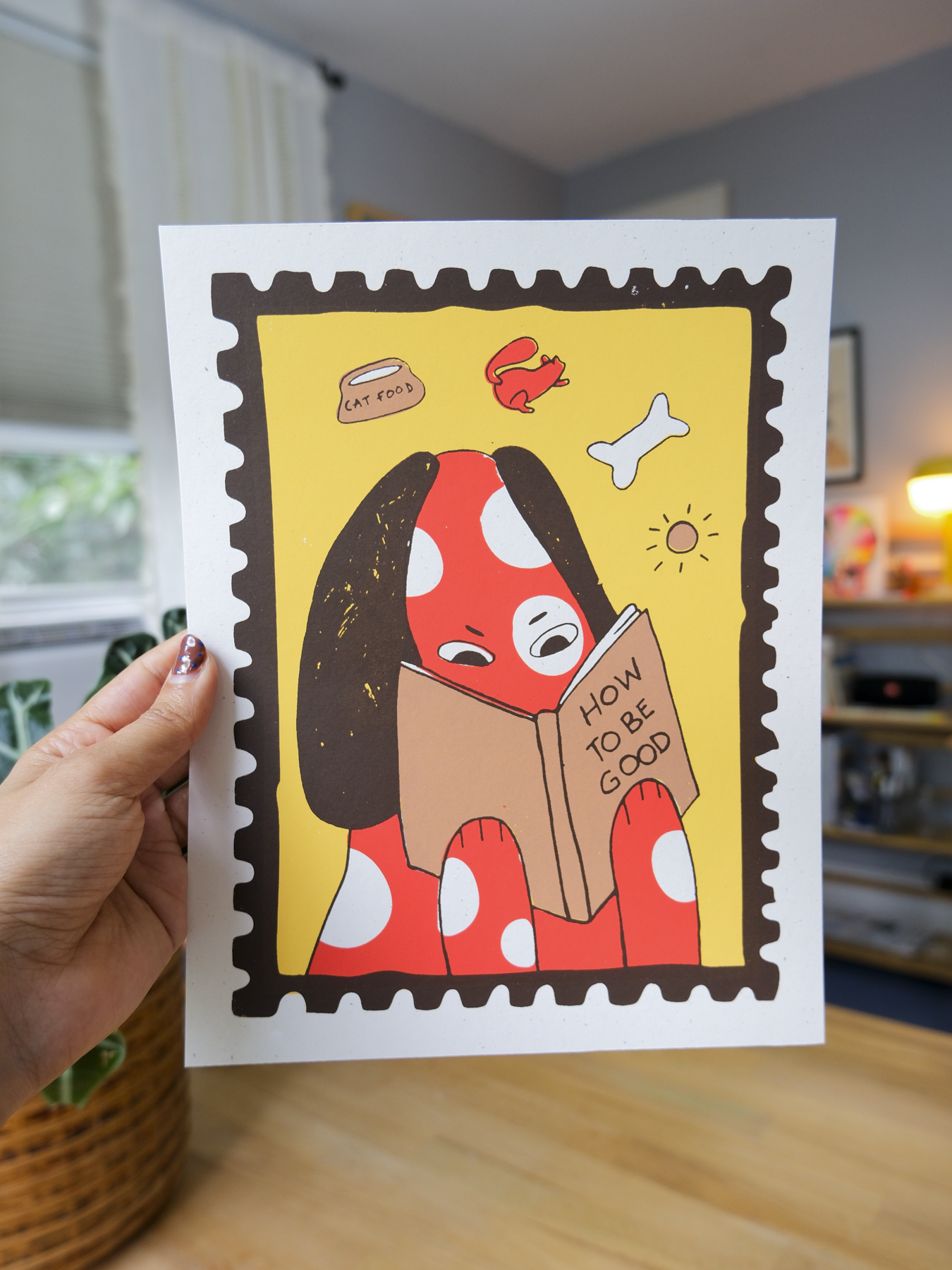 Good Dog - Screen Print | Handmade Art Print