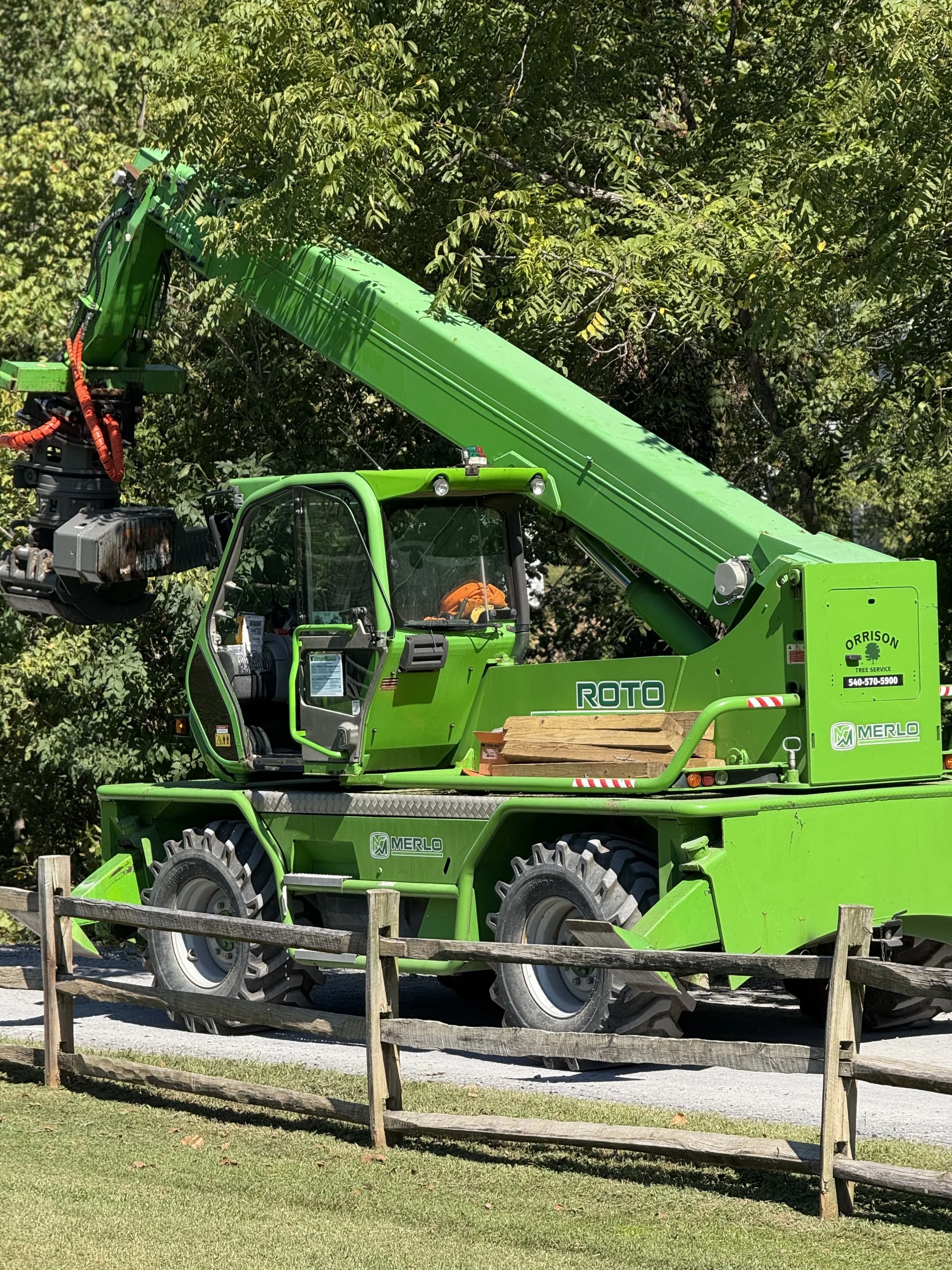 Orrison Tree Service based in Lexington, Virginia.