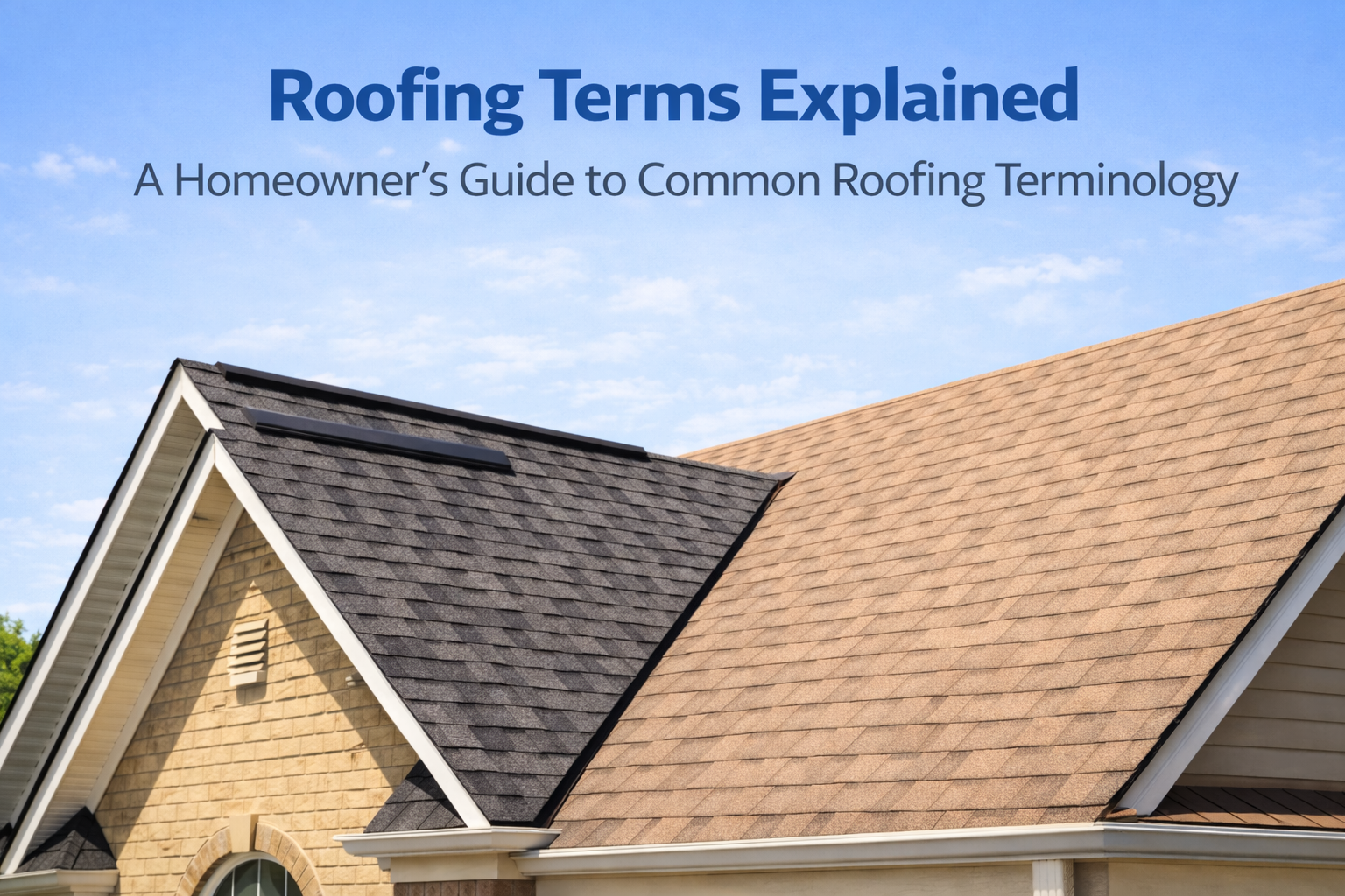 Roofing Terms Explained: A Homeowner’s Guide to Common Roofing Terminology