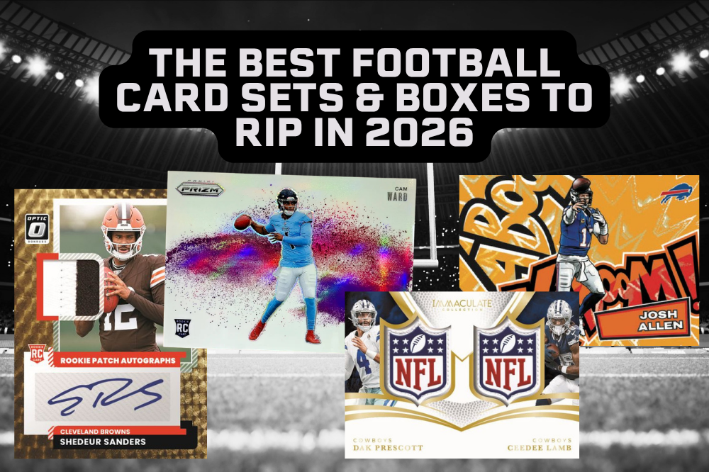 Best Football Card Boxes to Buy in 2026 (Top NFL Sets &amp; Inserts)