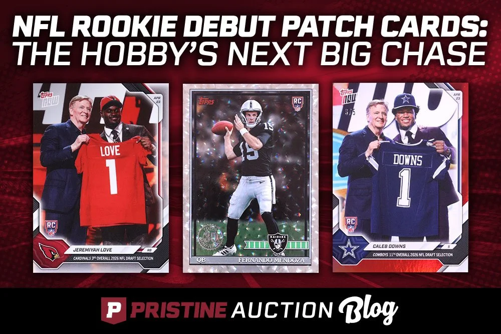 NFL Rookie Debut Patch Cards: The Hobby's Next Big Chase
