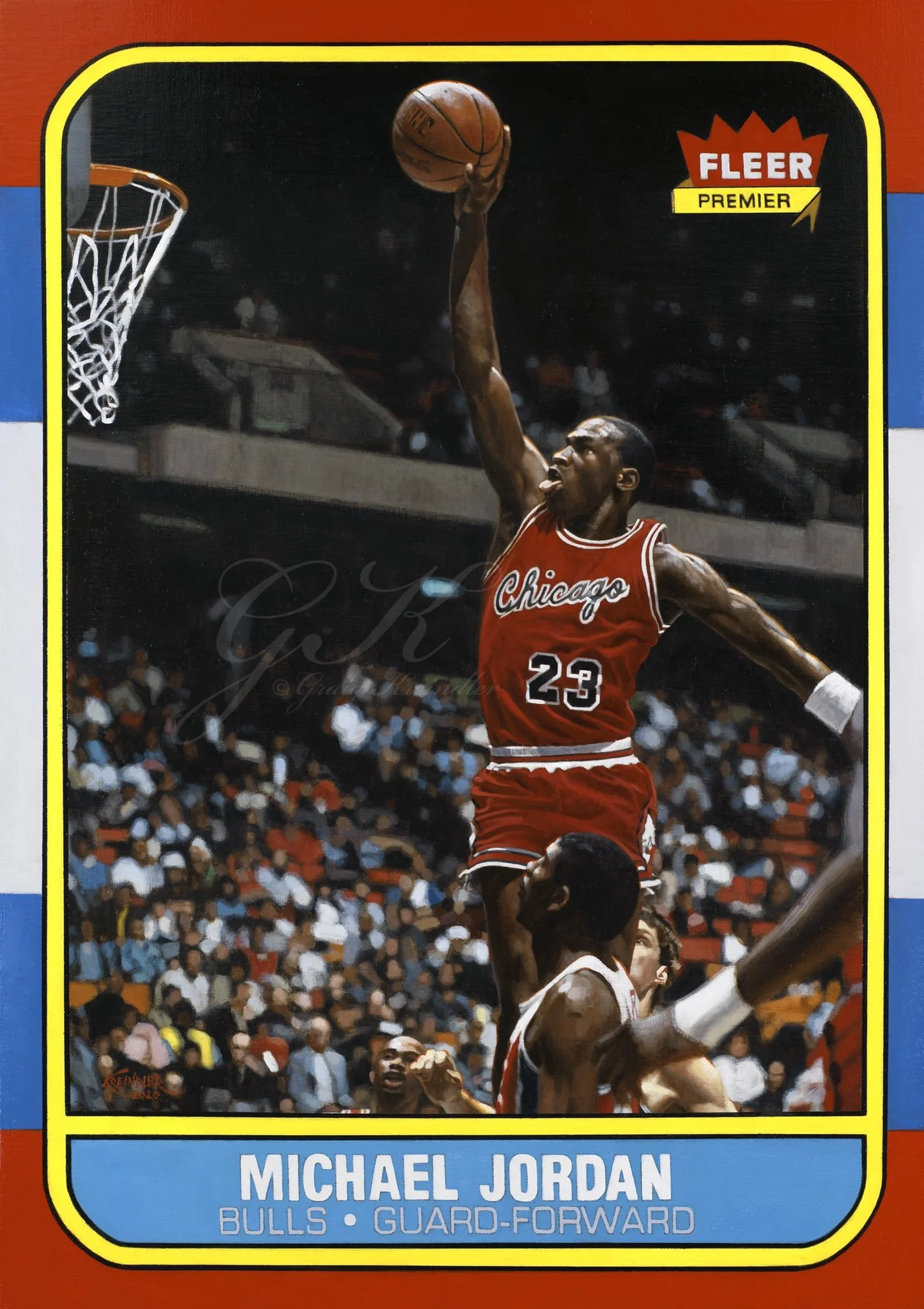 michael jordan fleer rookie card worth