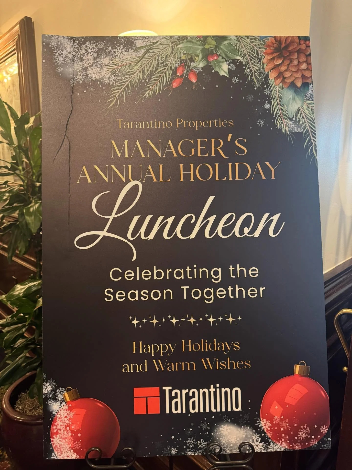 ✨ What keeps a tradition alive year after year? The people who show up with heart and purpose.

Today, I had the privilege of being invited as the keynote speaker at @tarantinoproperties Annual Property Managers Holiday Luncheon - a tradition that ce