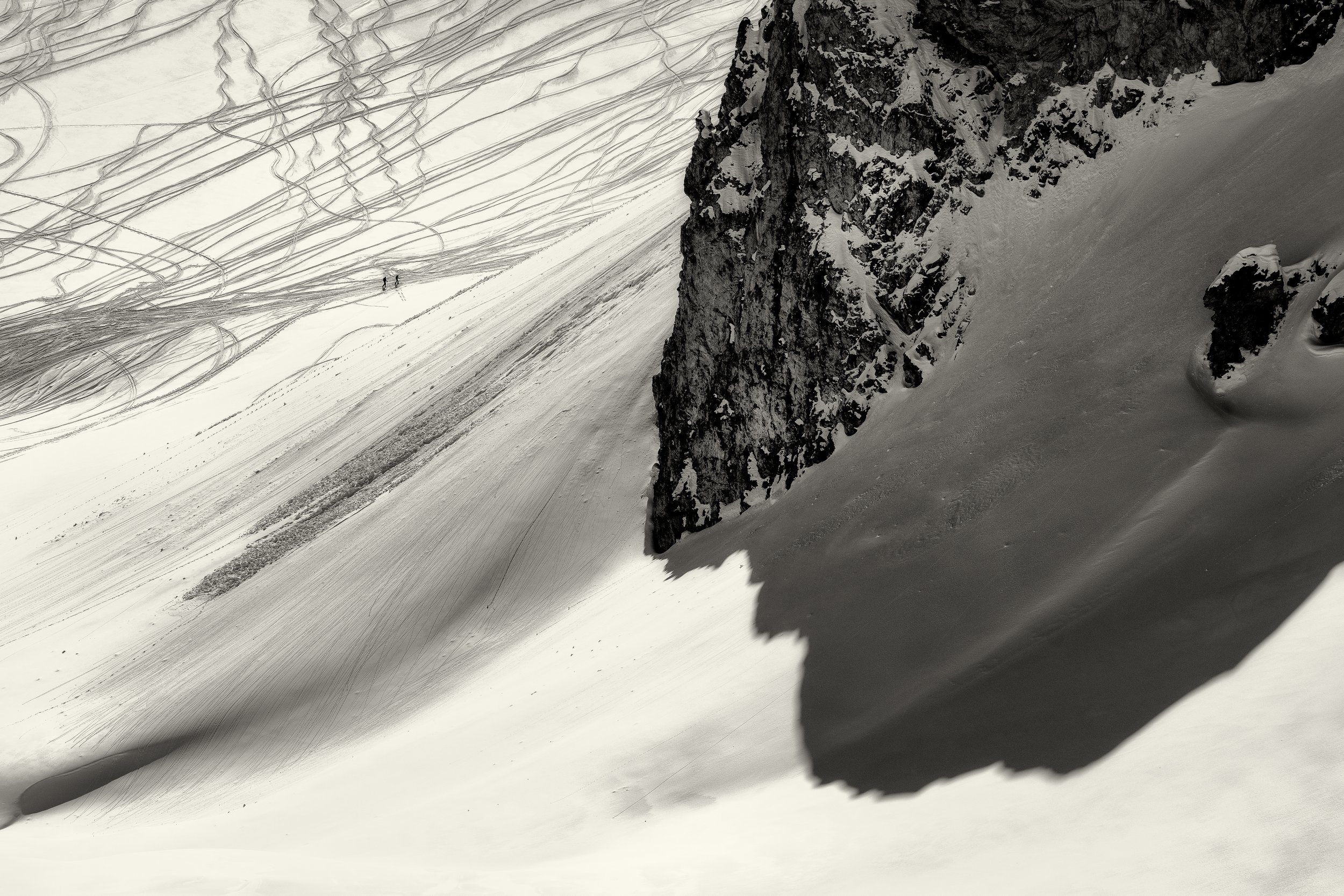 Skiing in the great outdoors