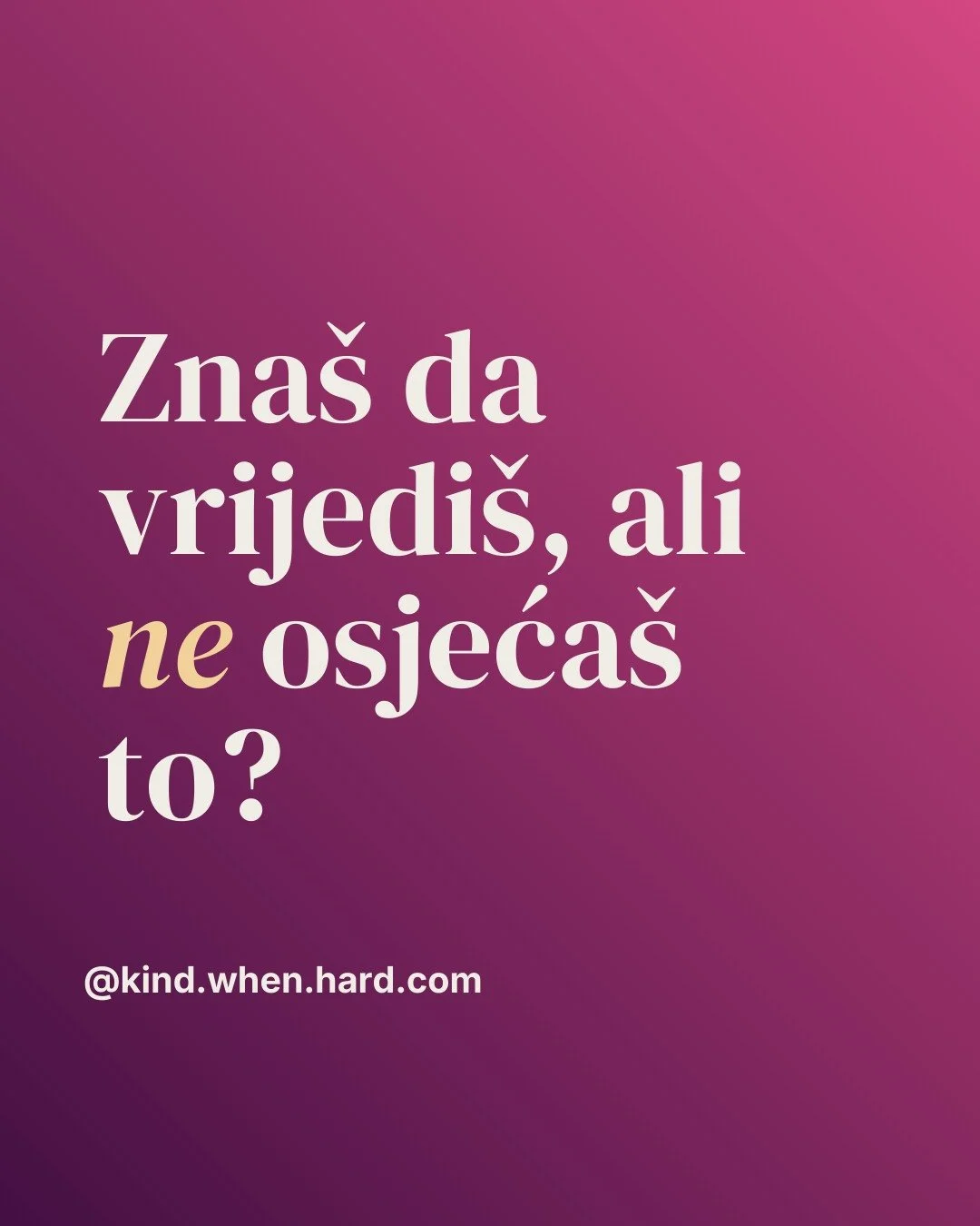 Pisala u trudnoći, snimala u ranom postpartumu. 
Ne&scaron;to se sigurno rodilo s time. 

Meditacije su oduvijek bile jedan od najdubljih načina zacjeljivanja emocija (uz psihoterapiju). 
Sada ih vraćam nazad u obliku 10 refleksivnih meditativnih zap